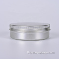 100ml round aluminyo lata garapon